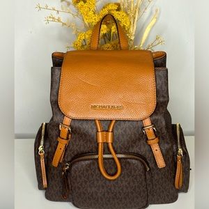 Michael Kors drawstring backpack purse